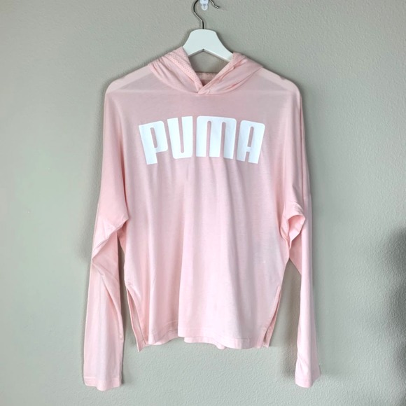 light pink puma shirt